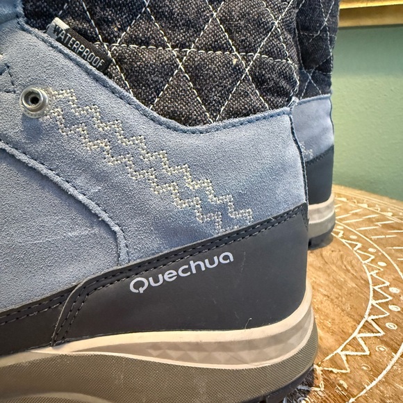 Quechua Women’s Blue and Black Hiking Boots - Size 11 - Picture 5 of 16